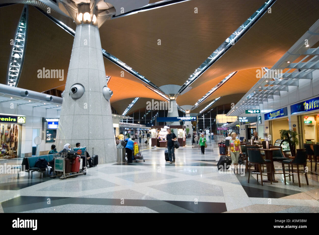 Internationalen Flughafen Kuala Lumpur Malaysia gestimmt besten Flughafen der Welt s Stockfoto