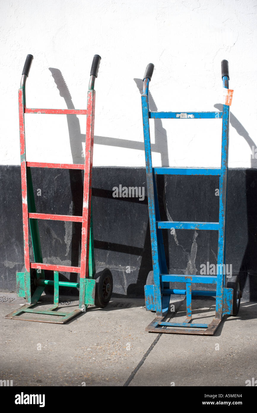 Pick Up Trolleys Stockfoto