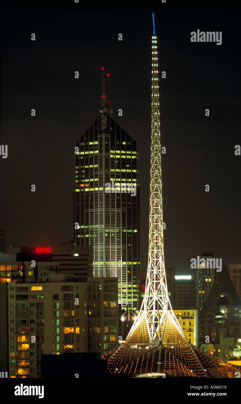 Melbourne, Skyline, Australien, Stockfoto