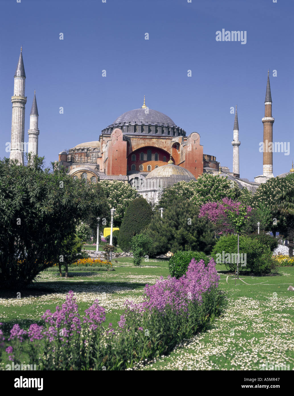Hagia Sofia Moschee Istanbul Türkei Stockfoto