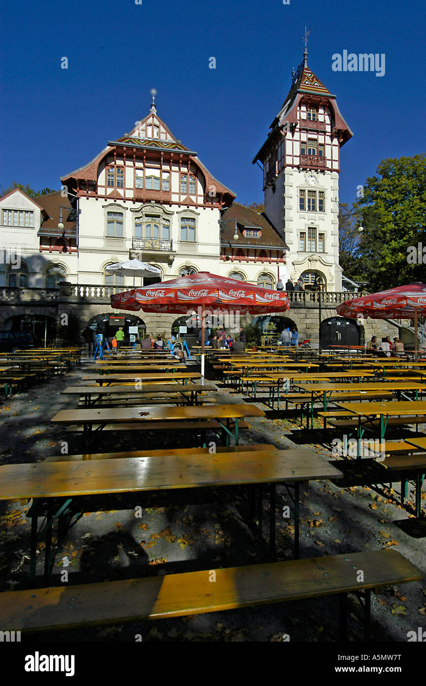 Stadt Hof, Bayern, Deutschland, Palais Theresienstein Stockfoto