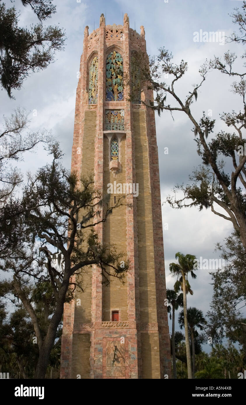 Bok Sanctuary Glockenturm In 1922 Lake Wales, Florida Stockfoto