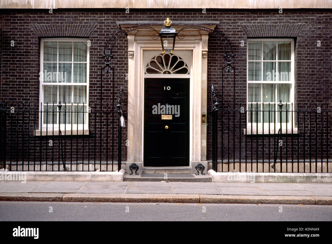 10 Downing Street. Stockfoto