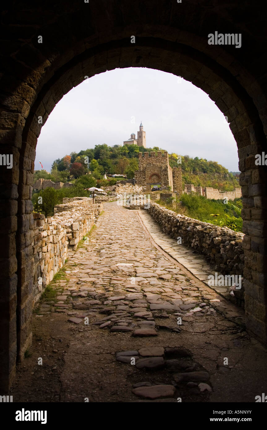 Patriarch komplexe Tsarevets Hügel Festung alte Hauptstadt Veliko Tarnovo Bulgarien-Osteuropa Stockfoto