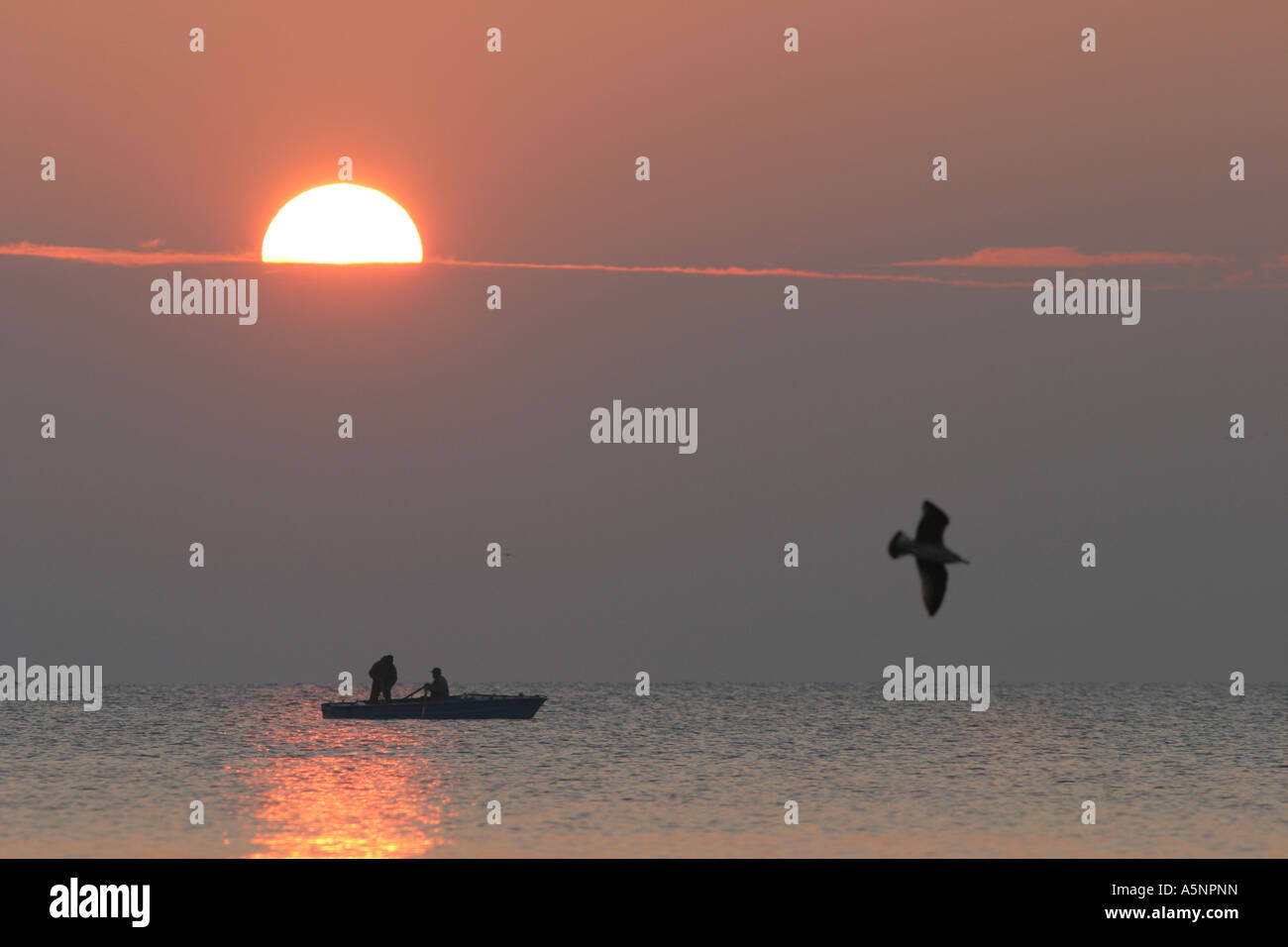 Schwarzen Meer, in der Nähe von See Durankulak, Bulgarien Stockfoto