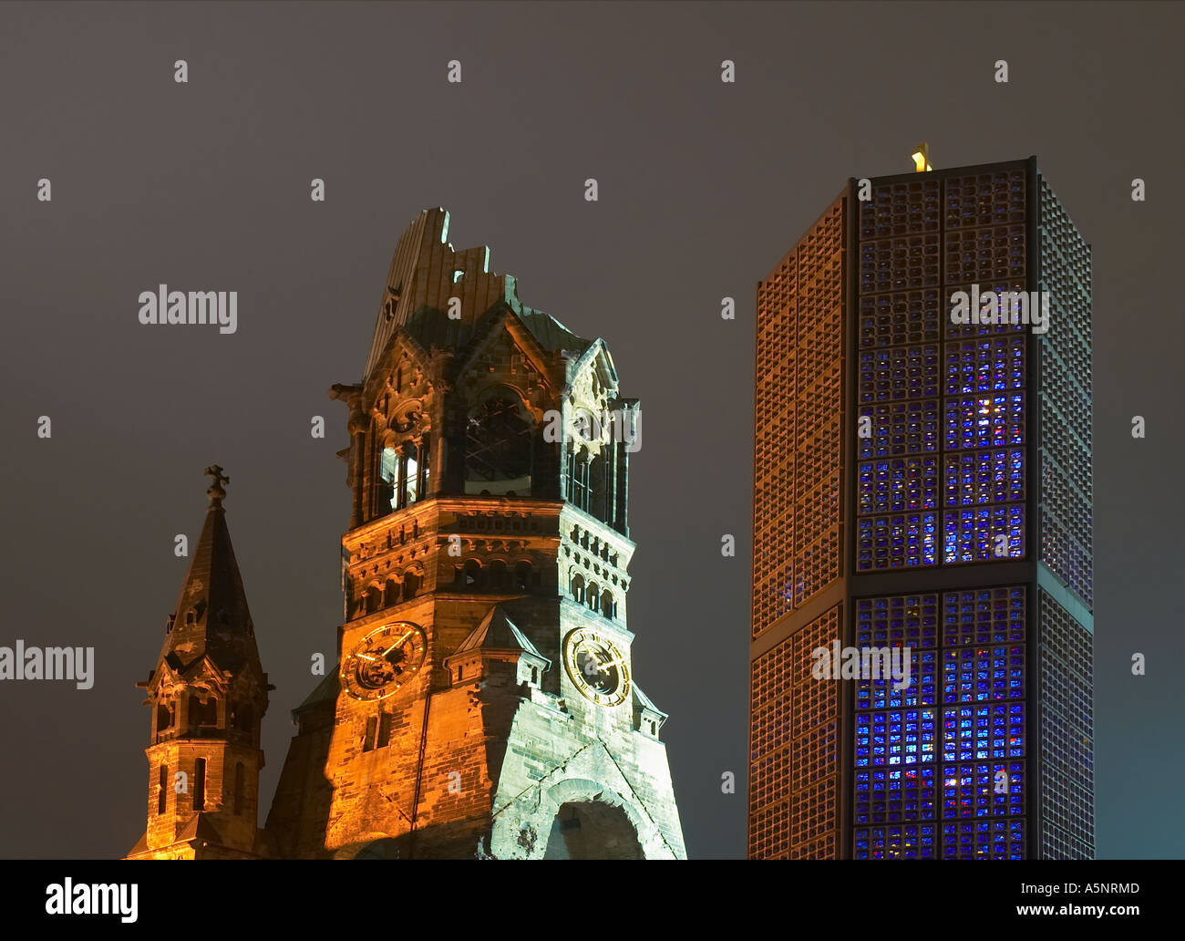 Kaiser Wilhelm Gedachtniskirche Berlin Deutschland Stockfoto