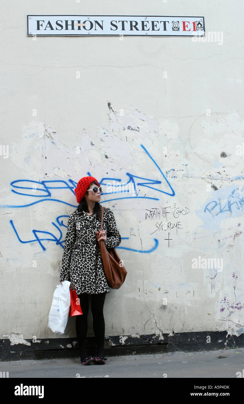 Fashion Street, East London. Stockfoto