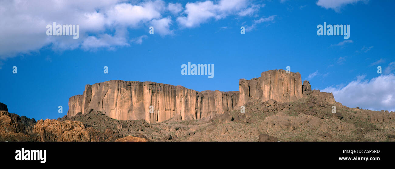 Tassigdelt Tamajgalt aus Igli Jebel Sahro Marokko Stockfoto