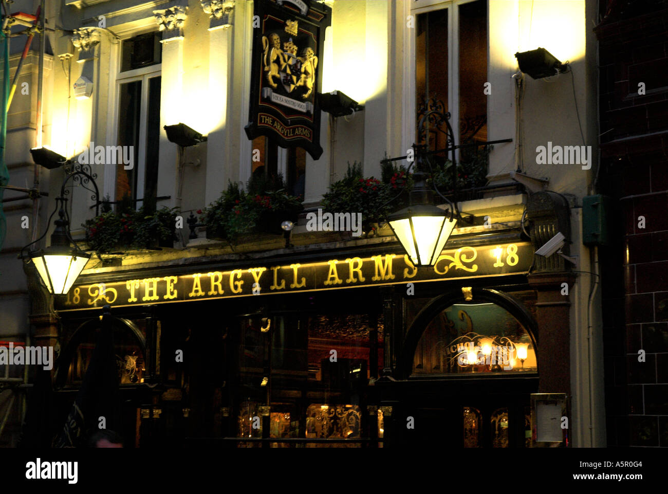 London Inn der Argyll Arms Argyll Street Oxford Street Stockfoto