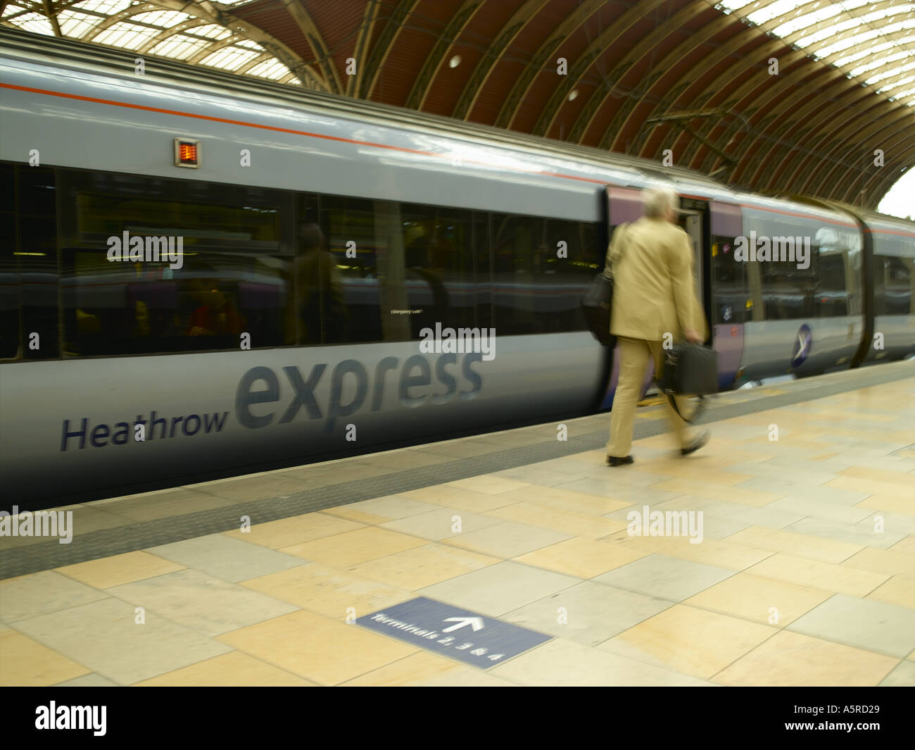 London Paddington Bahnhof Stockfoto