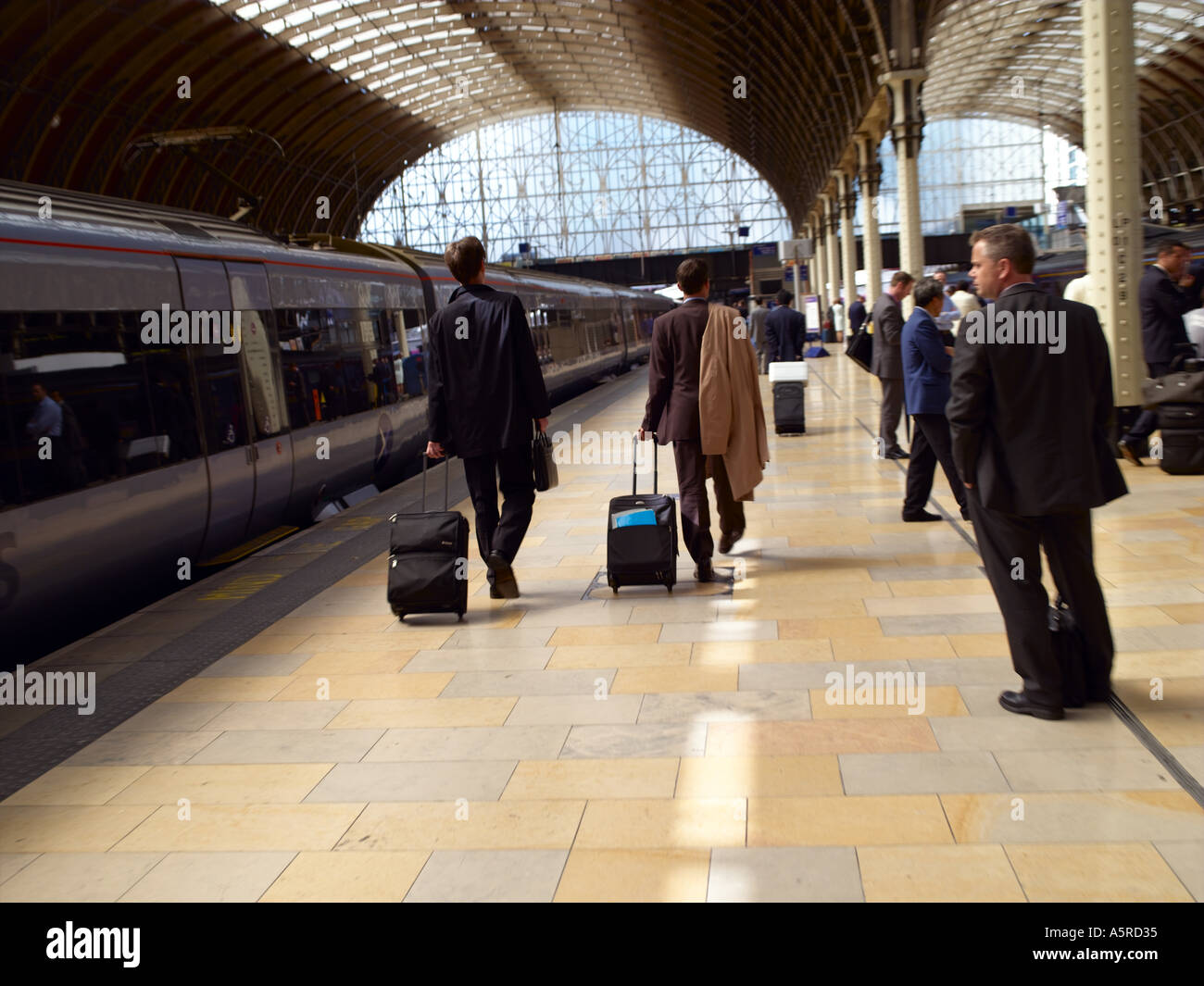 London Paddington Bahnhof Stockfoto