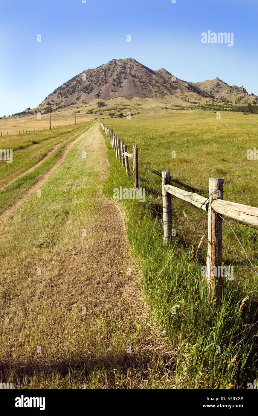 Die Butte in der Bear Butte State Park in der Nähe von Sturgis SD Stockfoto