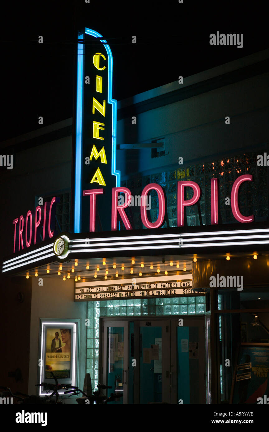 Tropic Kino Key West Florida Stockfoto