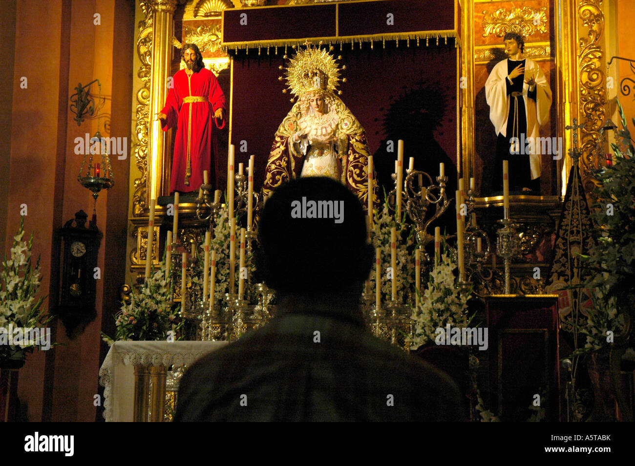Nuestra Señora De La Merced unsere Dame der Pilar Kathedrale ALMERIA Andalusien Spanien Stockfoto