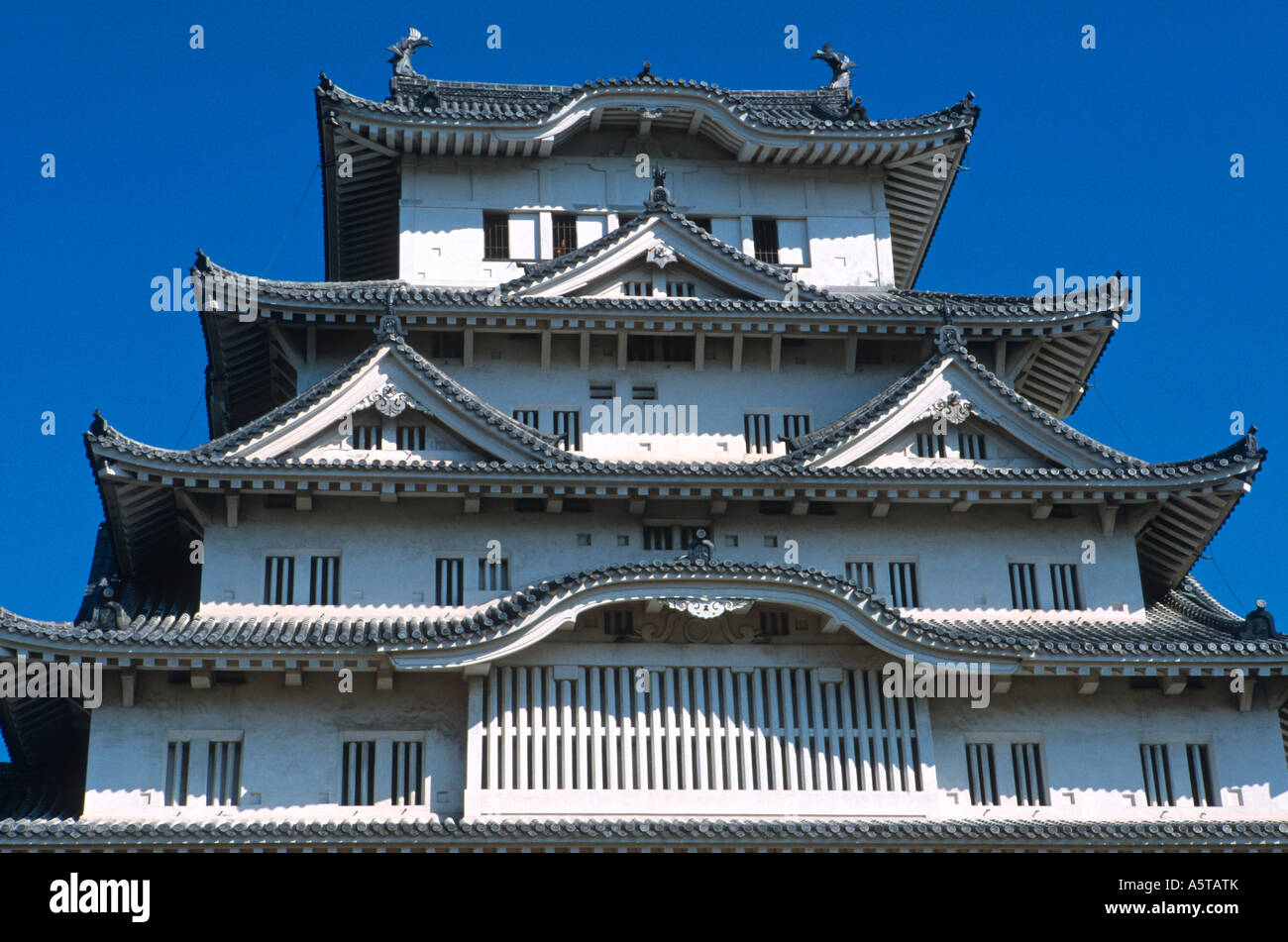 Burg Himeji, Himeji, Japan, Asien - UNESCO Weltkulturerbe Stockfoto