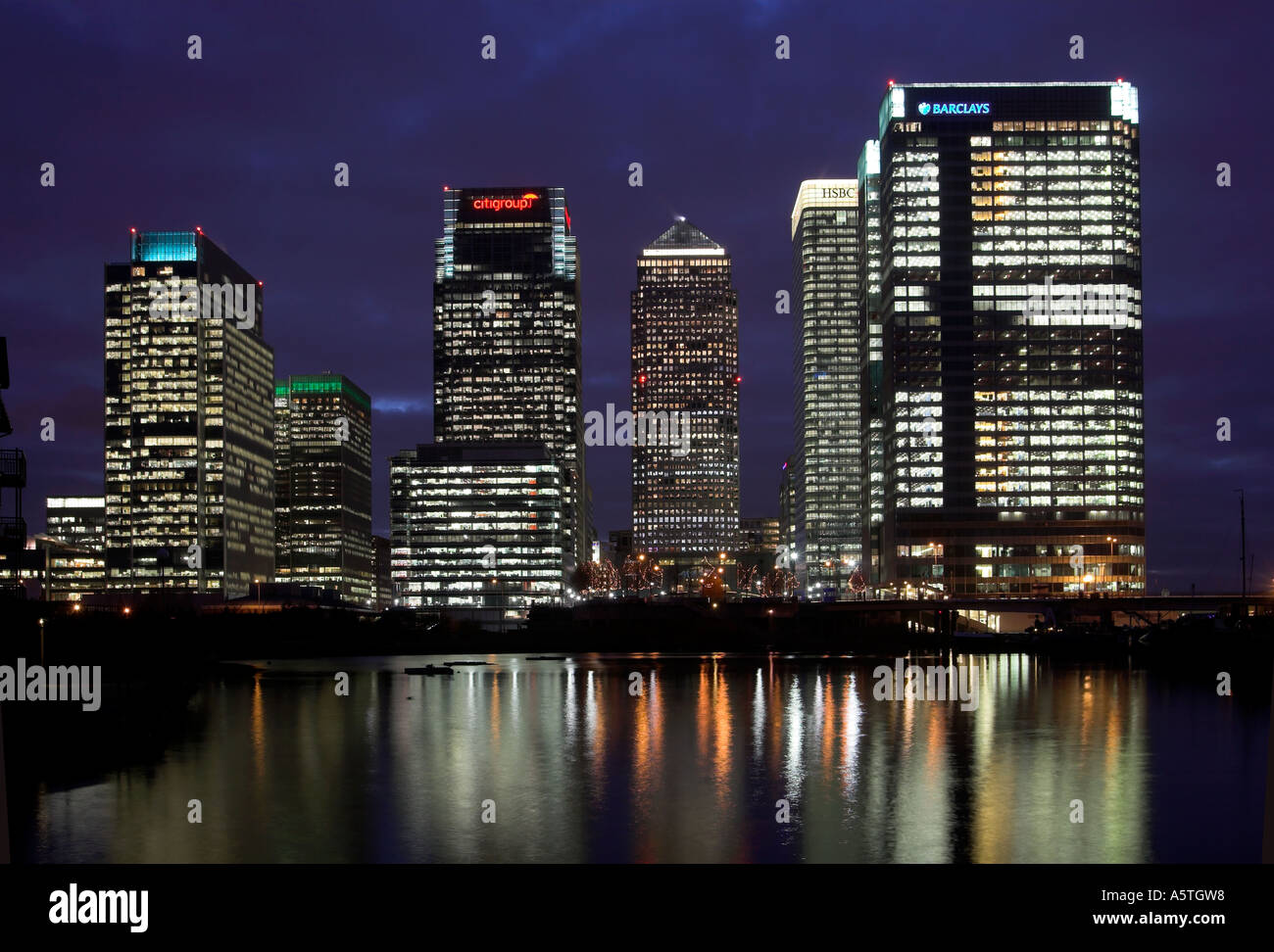 Canary Wharf, London Stockfoto