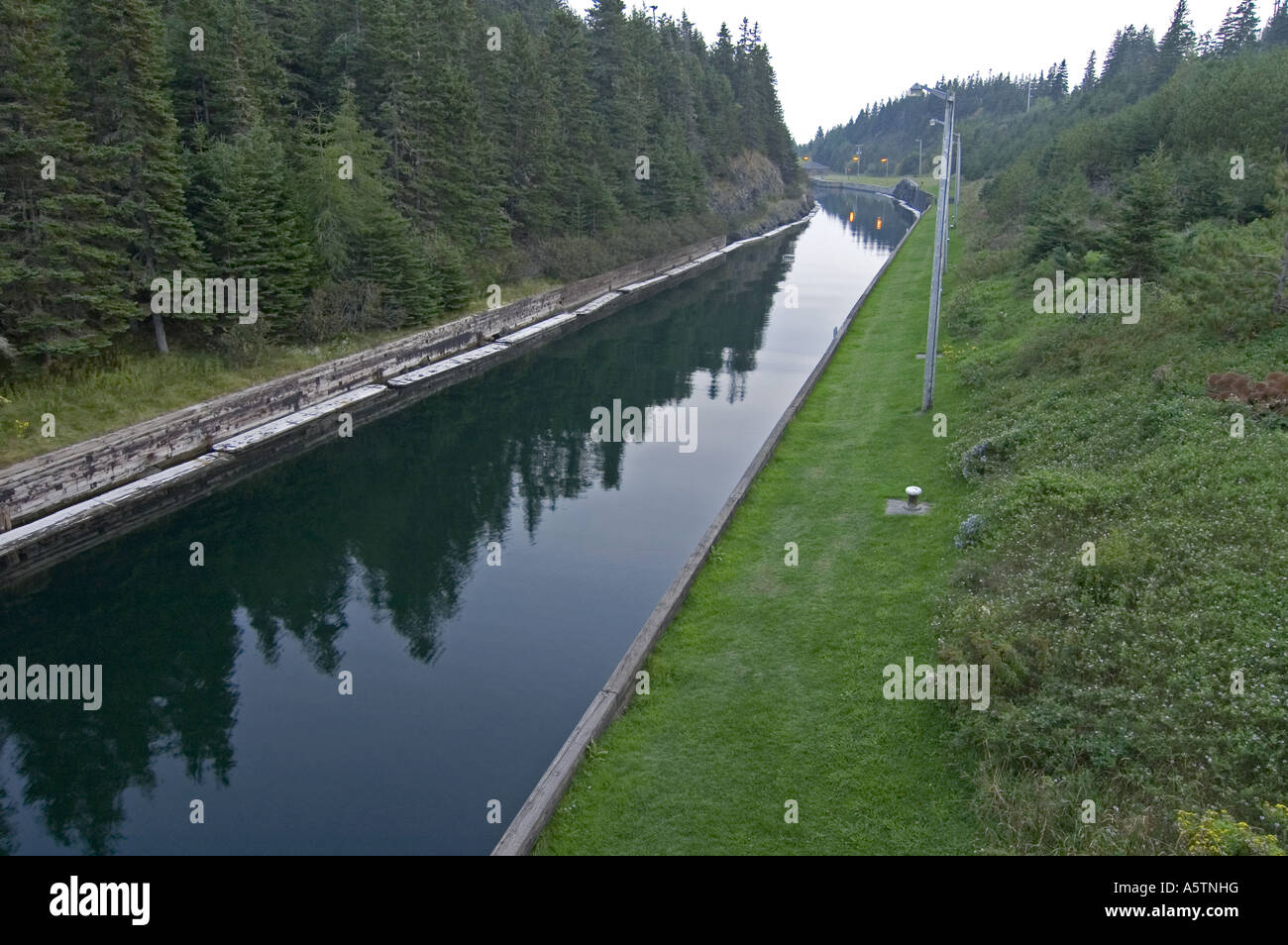 St Peters Kanal Cape Breton Island Nova Scotia Kanada Stockfoto