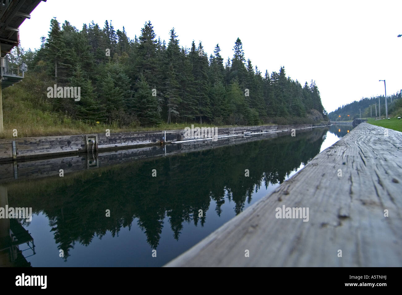 St Peters Kanal Cape Breton Island Nova Scotia Kanada Stockfoto