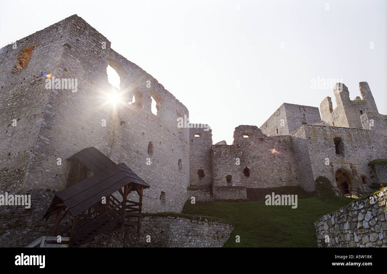 Burg Rabi, Südböhmen, Tschechien Stockfoto