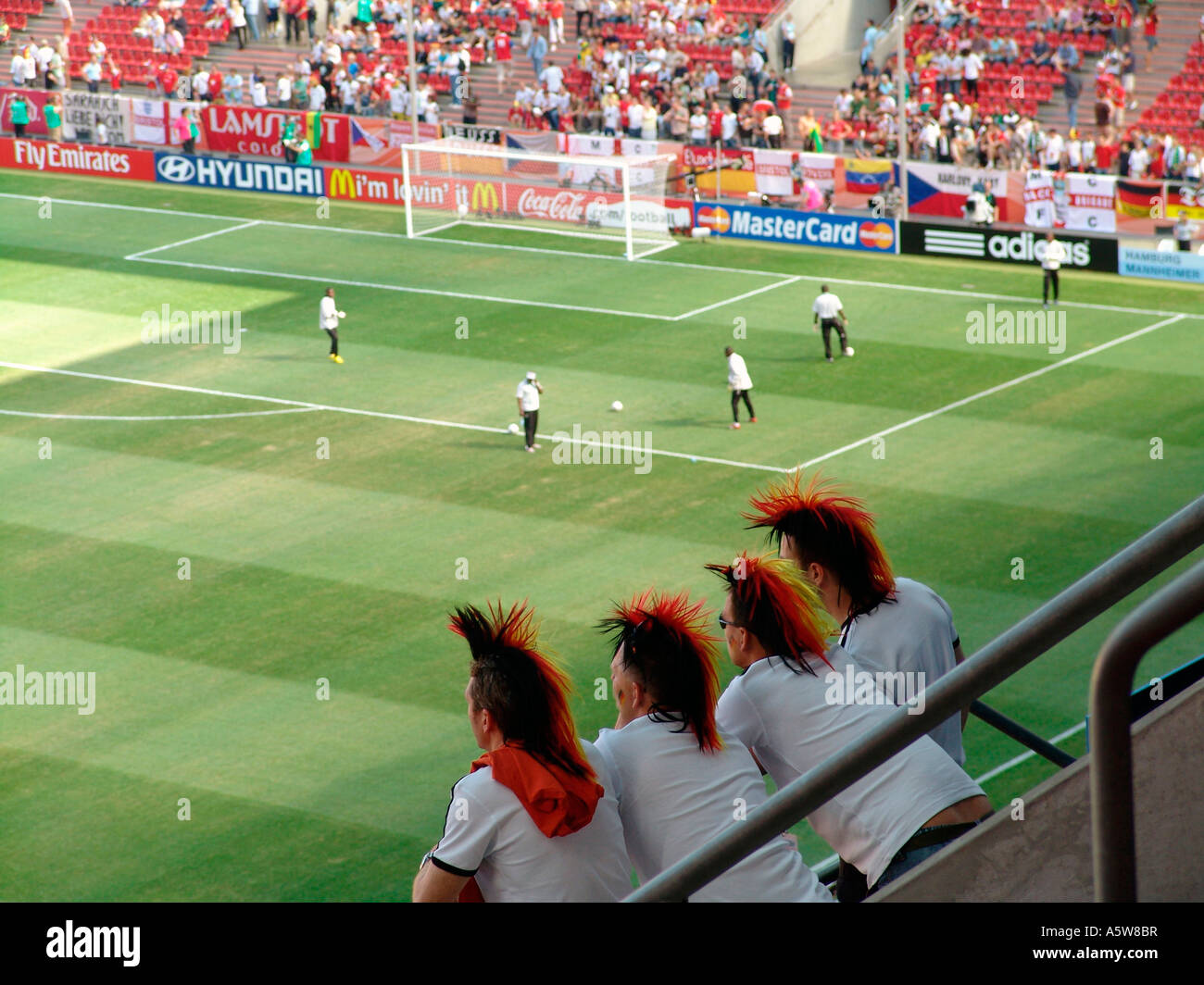 Ghana Vs Tschechien. Deutschland FIFA World Cup 2006 Stockfoto