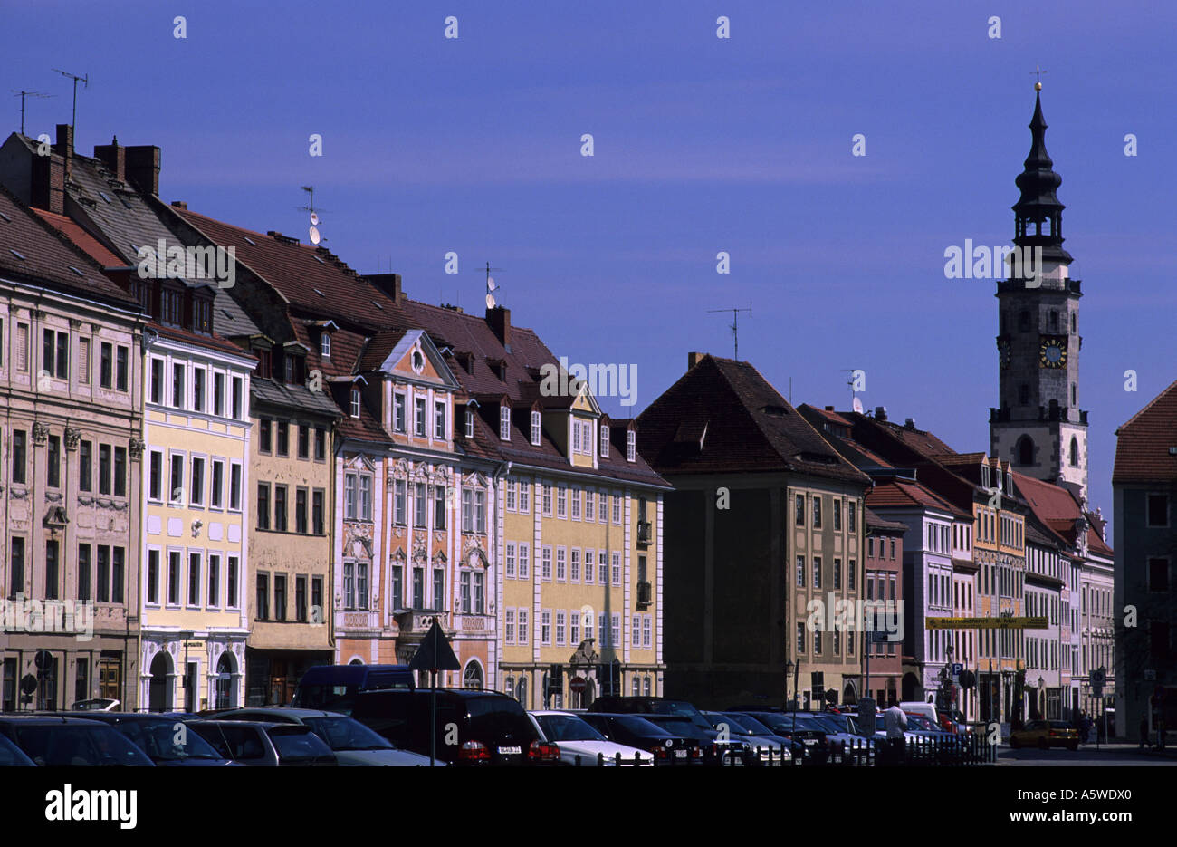 Deutschen Grenze Stadt Görlitz Stockfoto