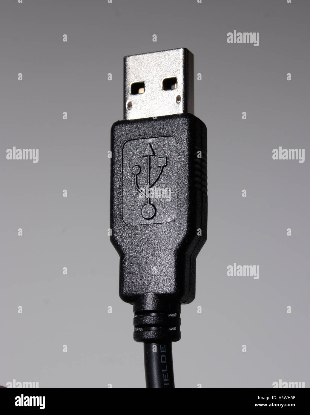 Stecker Stecker USB-Feuer Draht firewire Stockfoto
