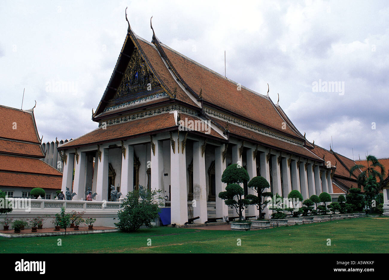 Nationalmuseum Bangkok Stockfoto