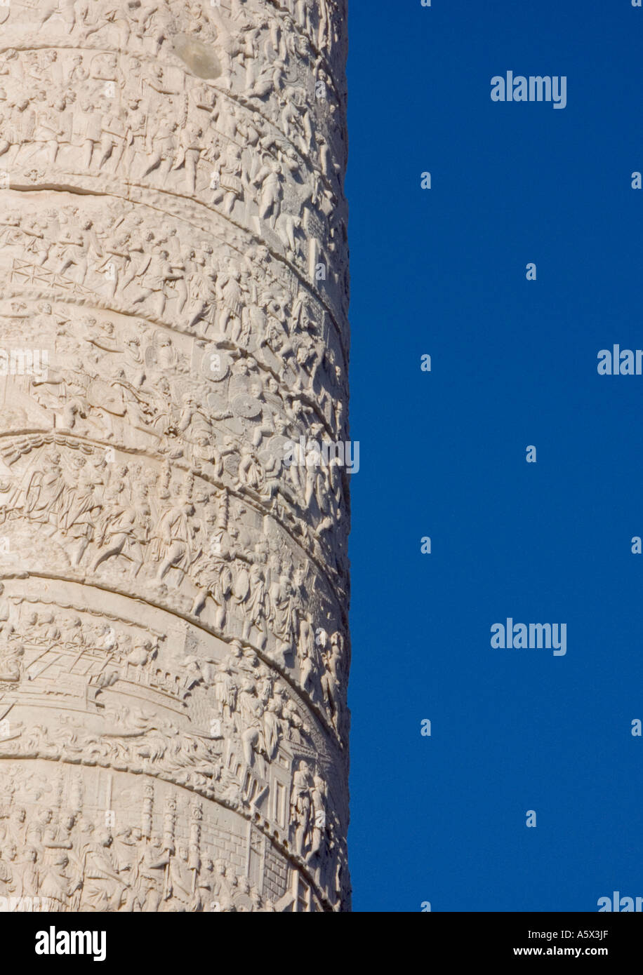 Trajan Spalte detail Stockfoto