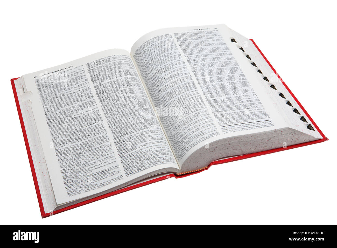 Offenen Wörterbuch Stockfoto