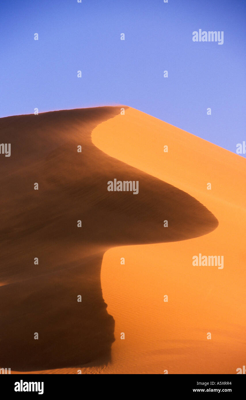 Sanddünen Soussevlei Namibia Stockfoto