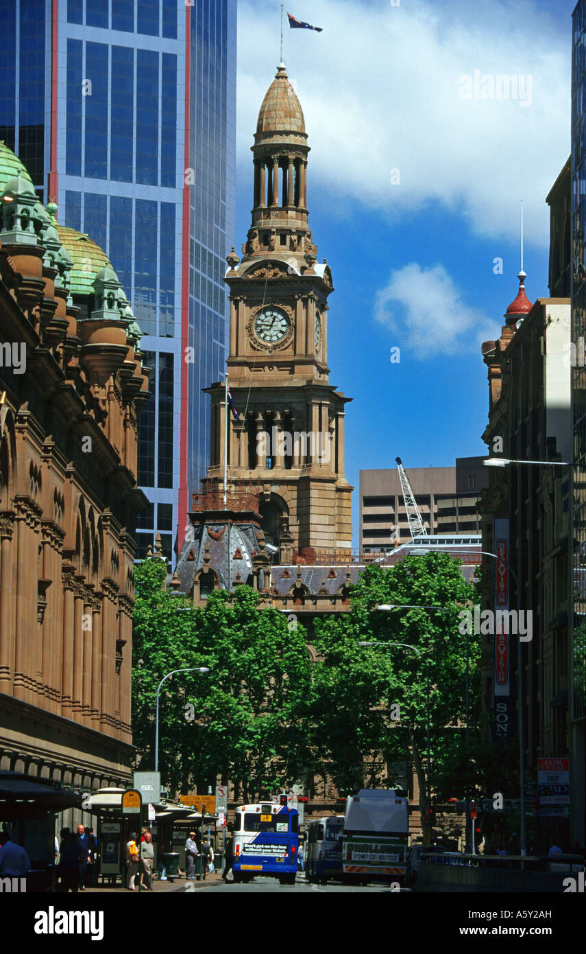 VICTORIA BUILDING - RATHAUS - SYDNEY - NEW SOUTH WALES - AUSTRALIA Stockfoto