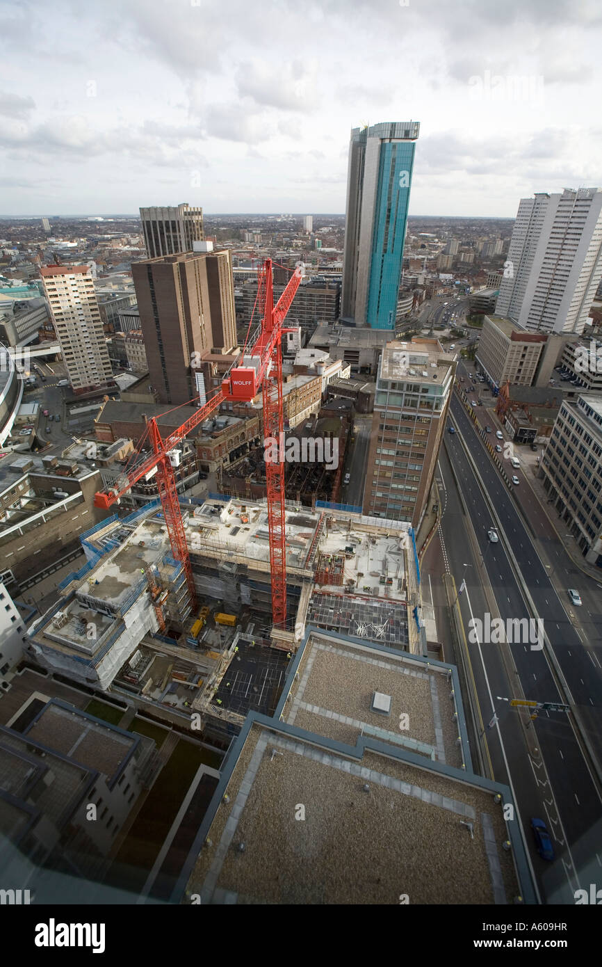 Ansichten von Birmingham City Centre von der neue Orion Gebäude West Midlands England UK Stockfoto