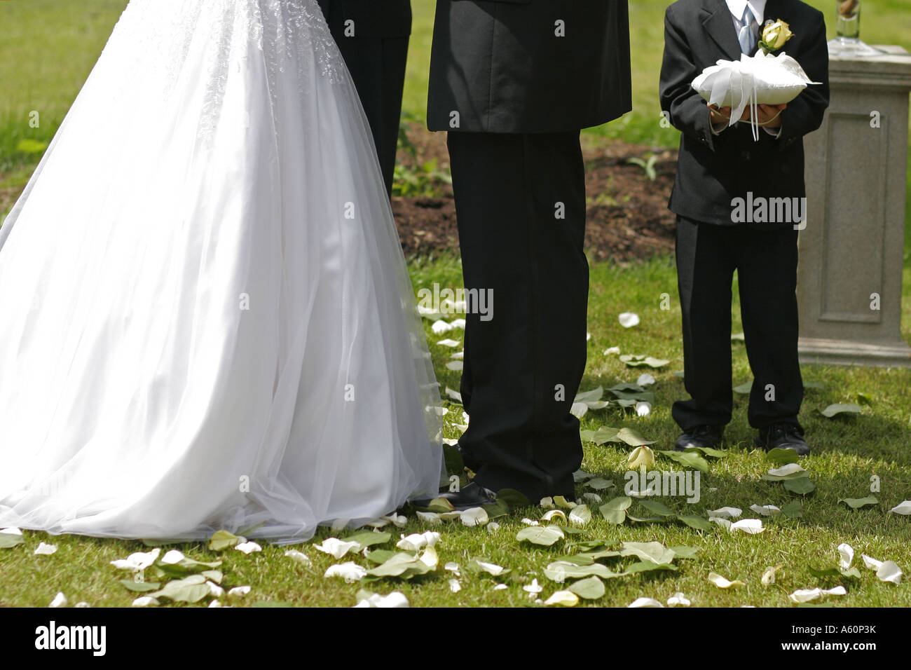 Braut und Bräutigam Stockfoto