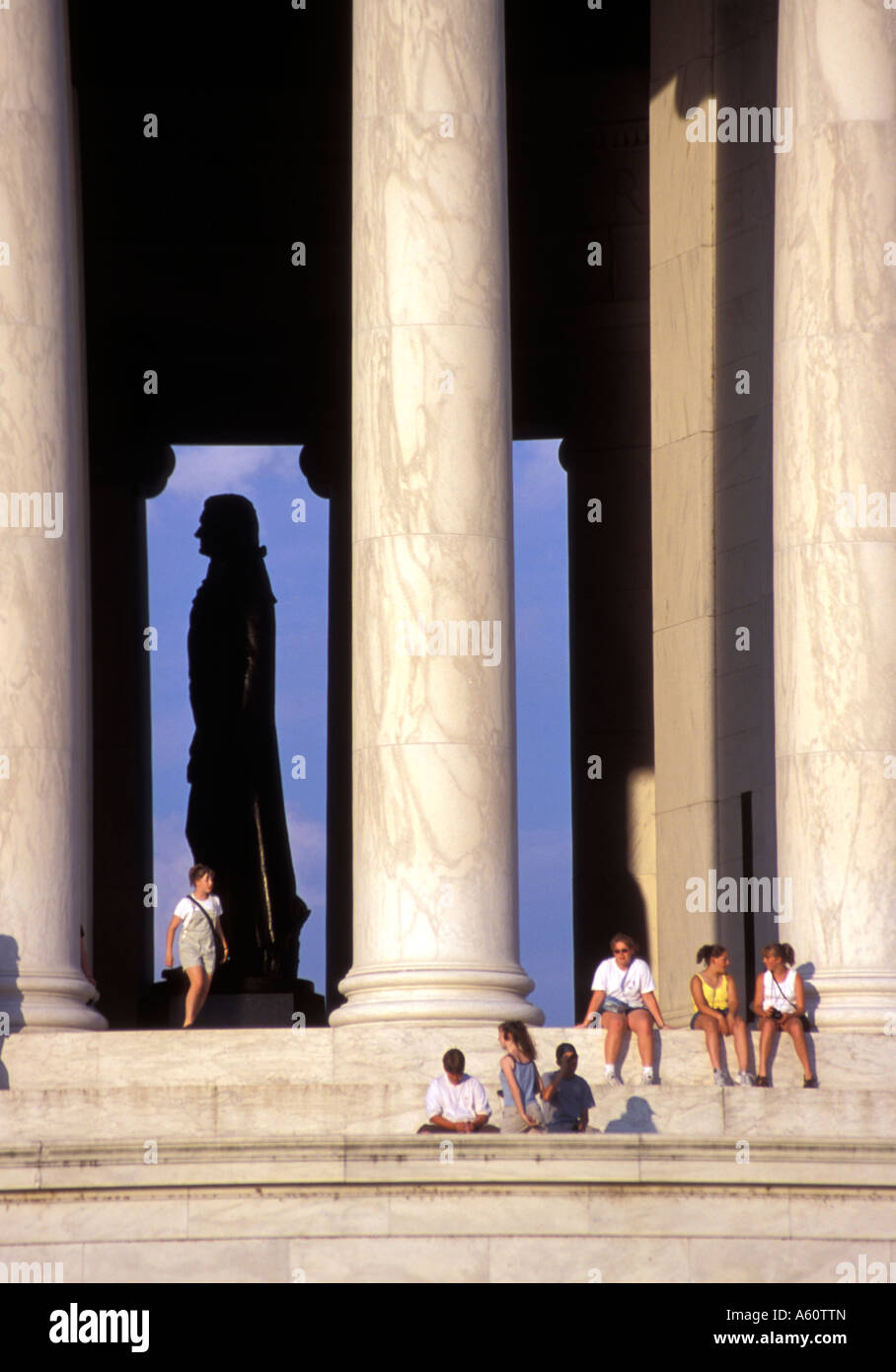 Jefferson Memorial in Washington D.C. Stockfoto