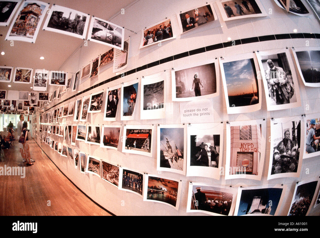 New York, NY, USA, 9 11' Memorial Fotoausstellung in Soho "Kunstgalerie" "Hier ist New York" Stockfoto