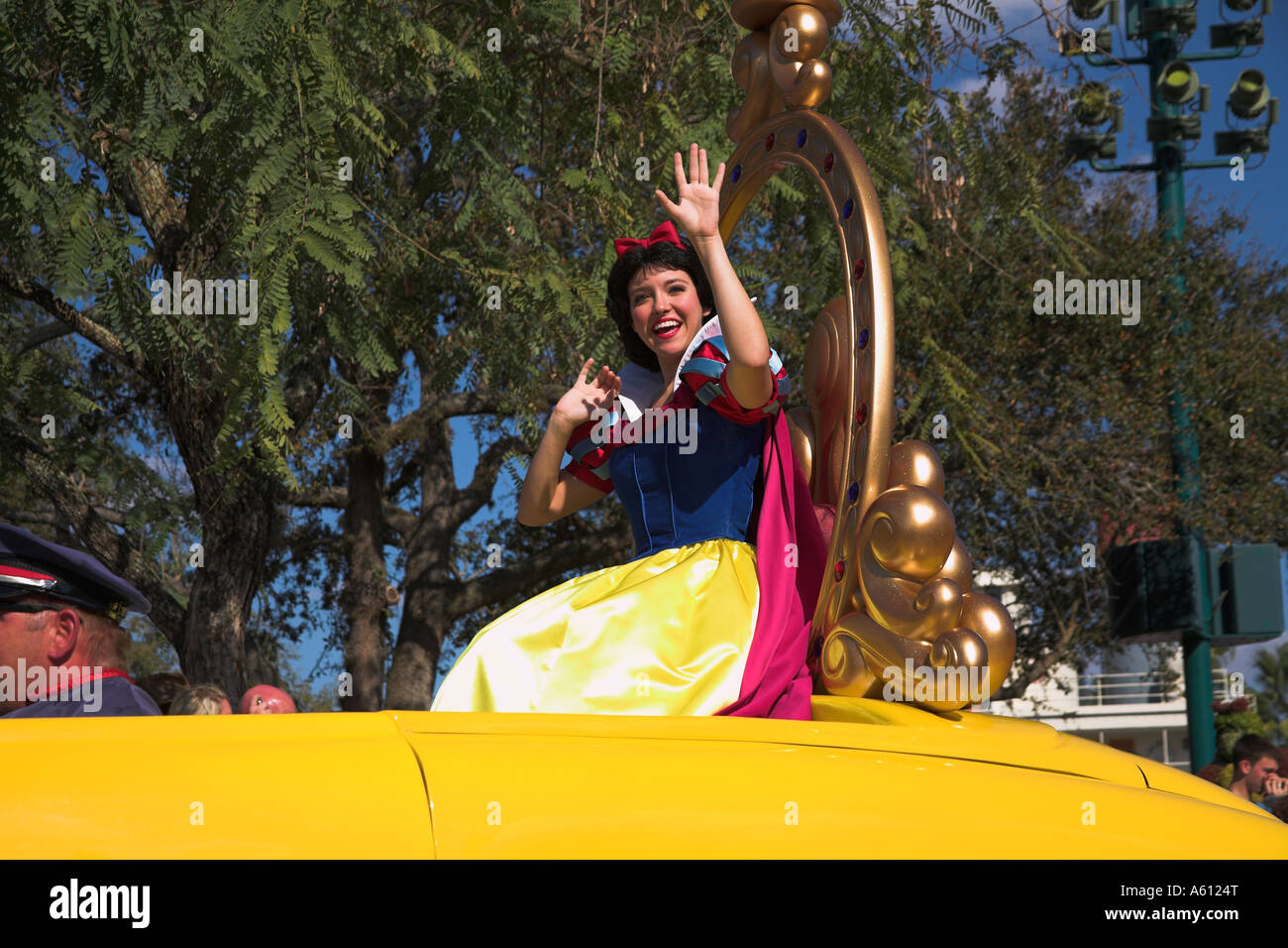 Schneewittchen, Disney-Stars und Motor Car Parade, Disney-MGM Studios, Orlando, Florida, USA Stockfoto