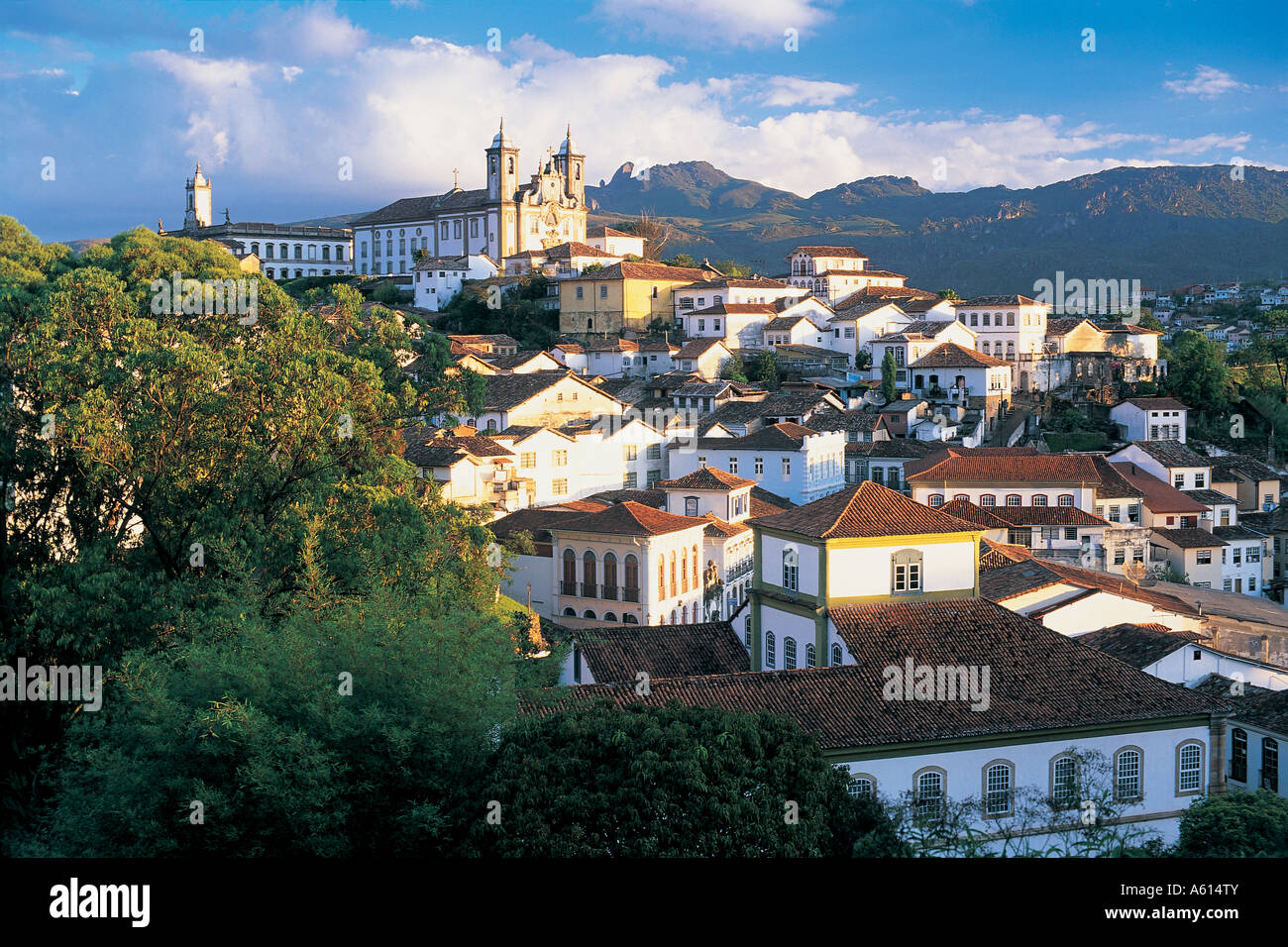 Ouro Preto nr Belo Horizonte, Brasilien Stockfoto