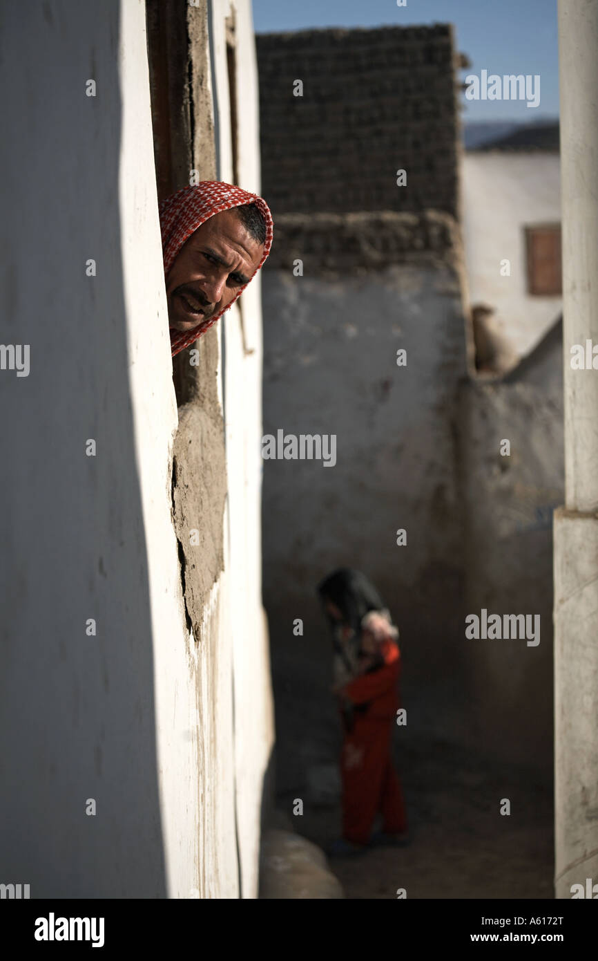 Al Qasr, Dakhla Oase, Ägypten Stockfoto