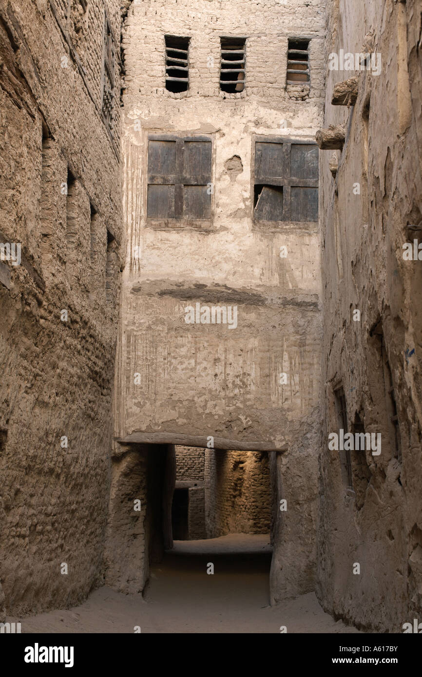 Al Qasr, Dakhla Oase, Ägypten Stockfoto