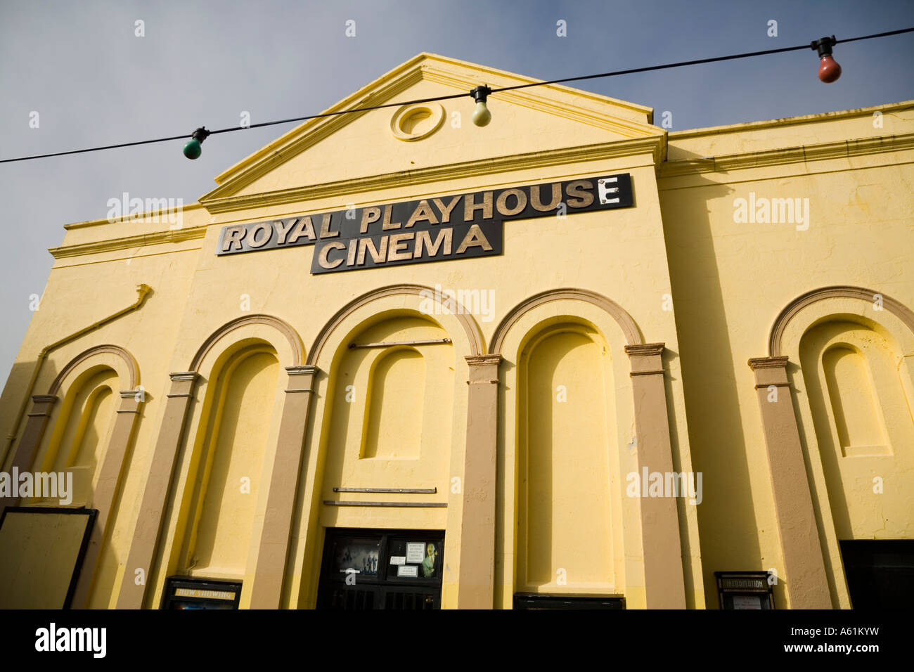 Das Königliche Schauspielhaus Kino in Tenby Pembrokeshire Stockfoto