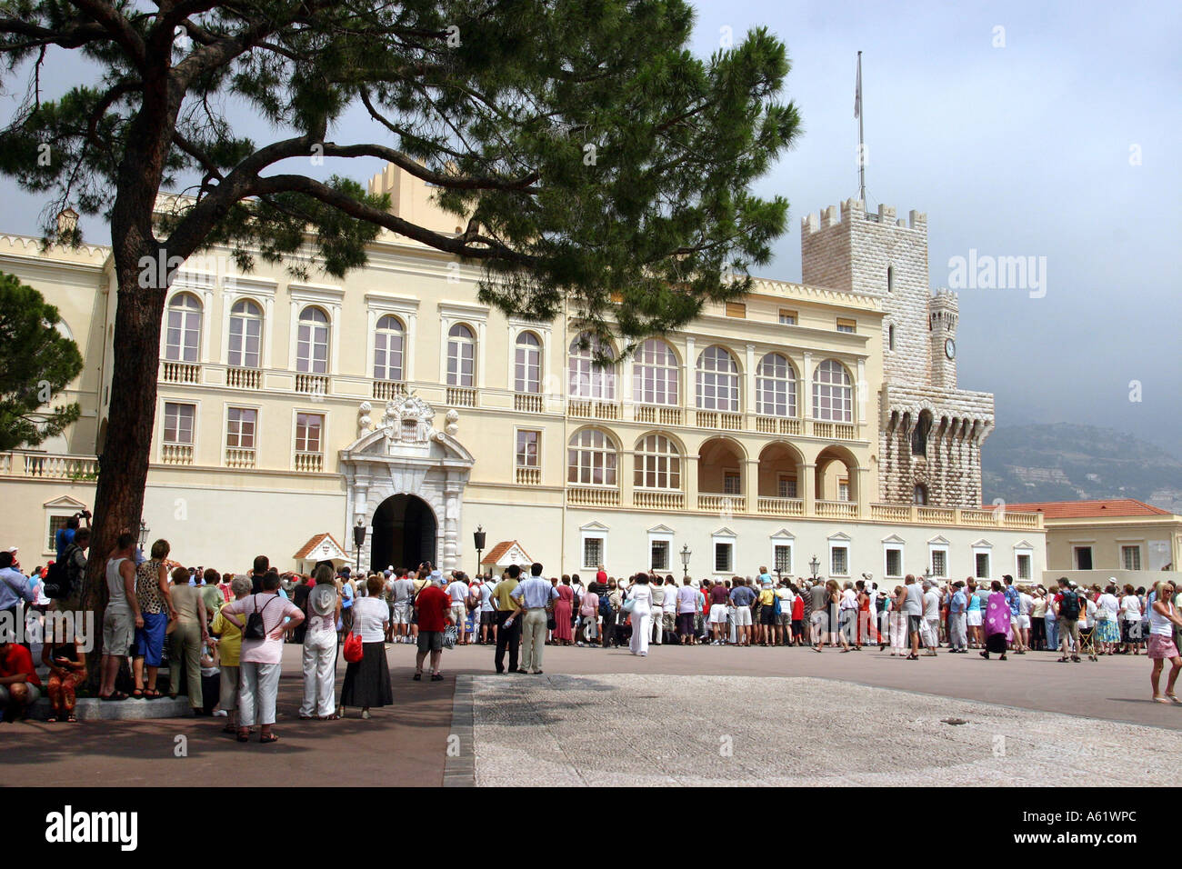 Fürstenpalast Montecarlo Principato di MonacoEuropa Stockfotografie