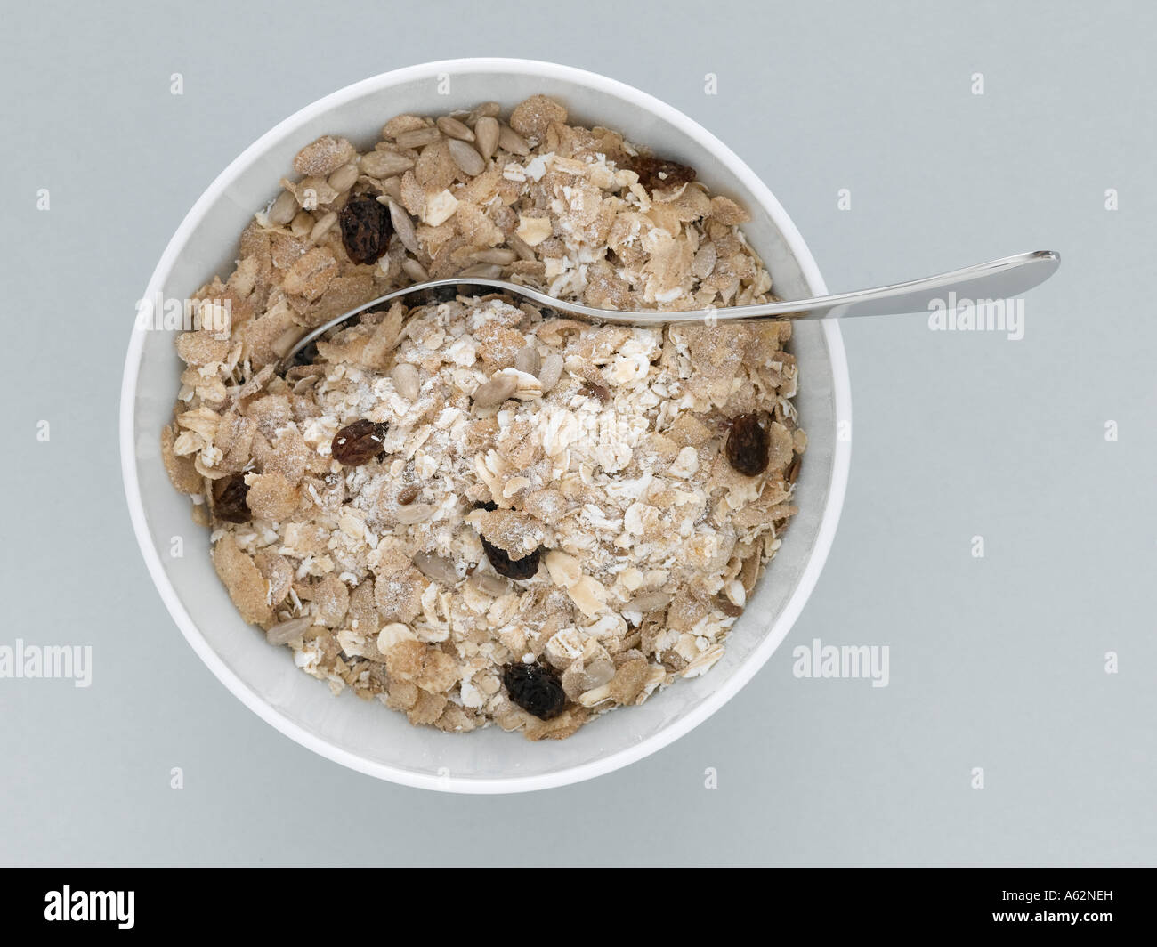 Müsli mit professionellen Mittelformat-Digitalkamera geschossen Stockfoto