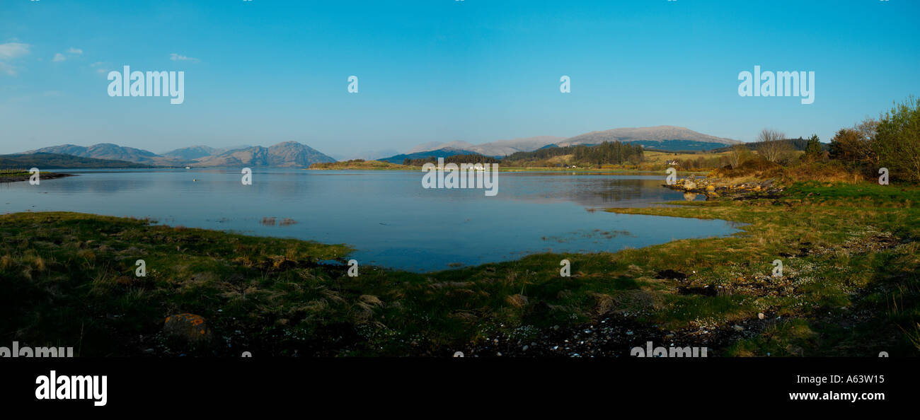Loch Crerans Stockfoto