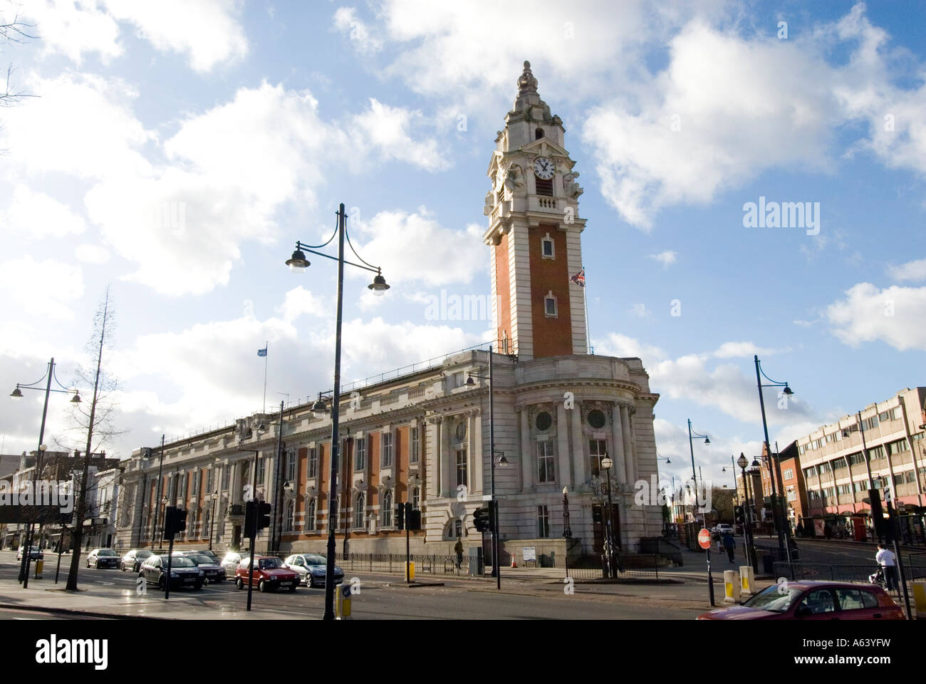 Lambeth Rathaus London England UK Stockfoto