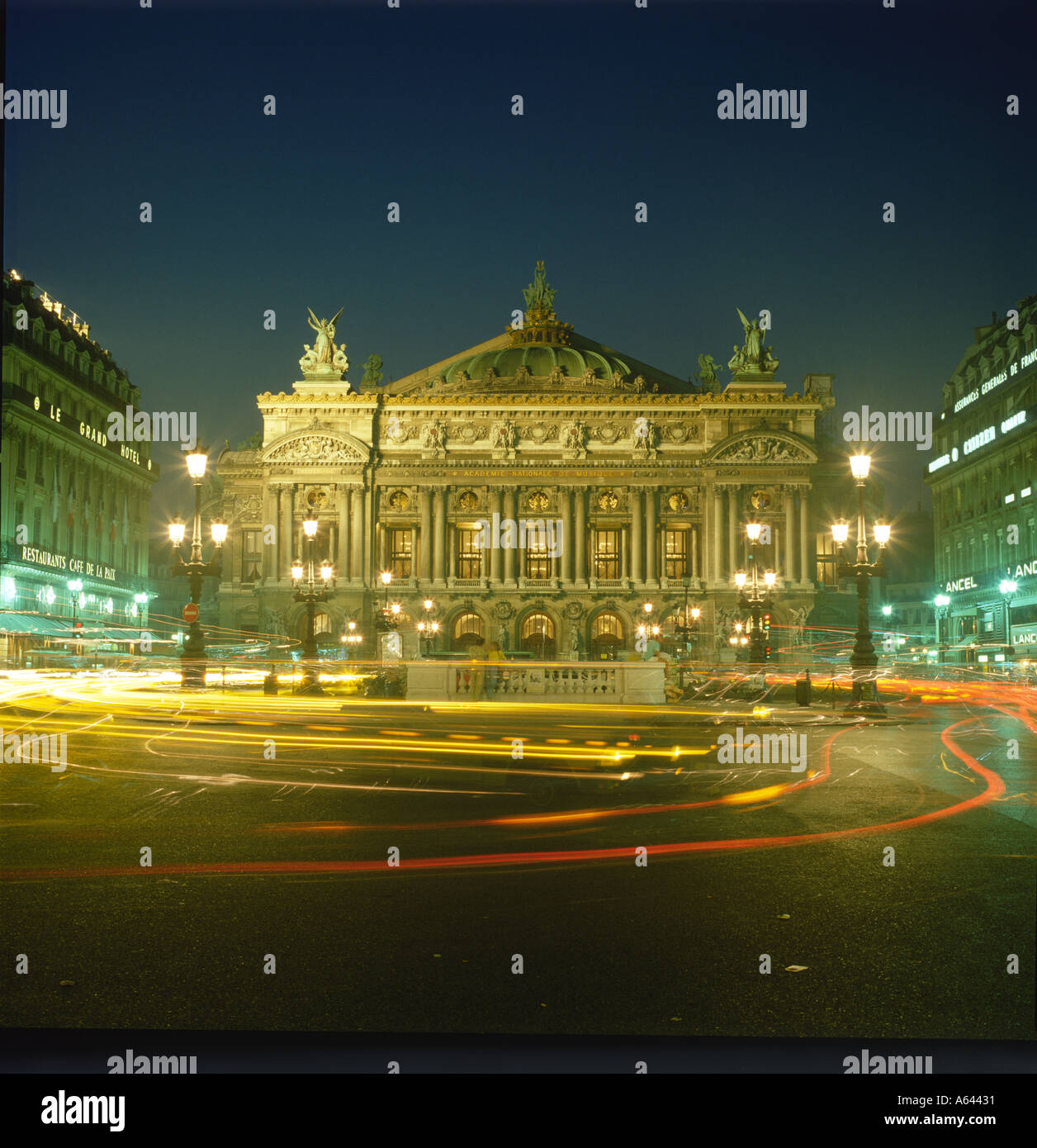 Oper Paris Frankreich Stockfoto