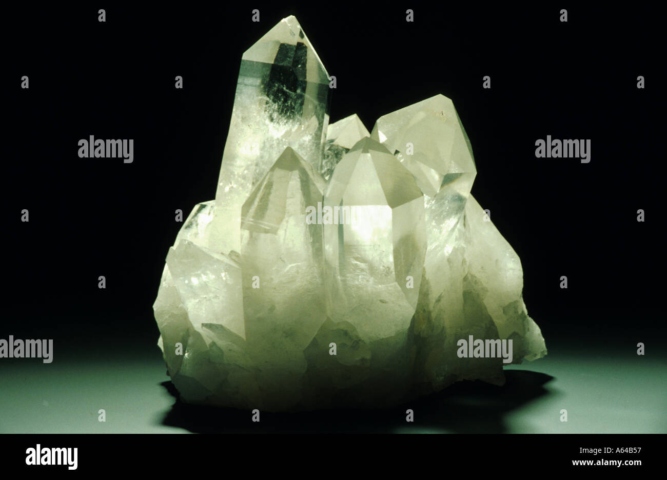 Bergkristall bergkristall Stockfoto