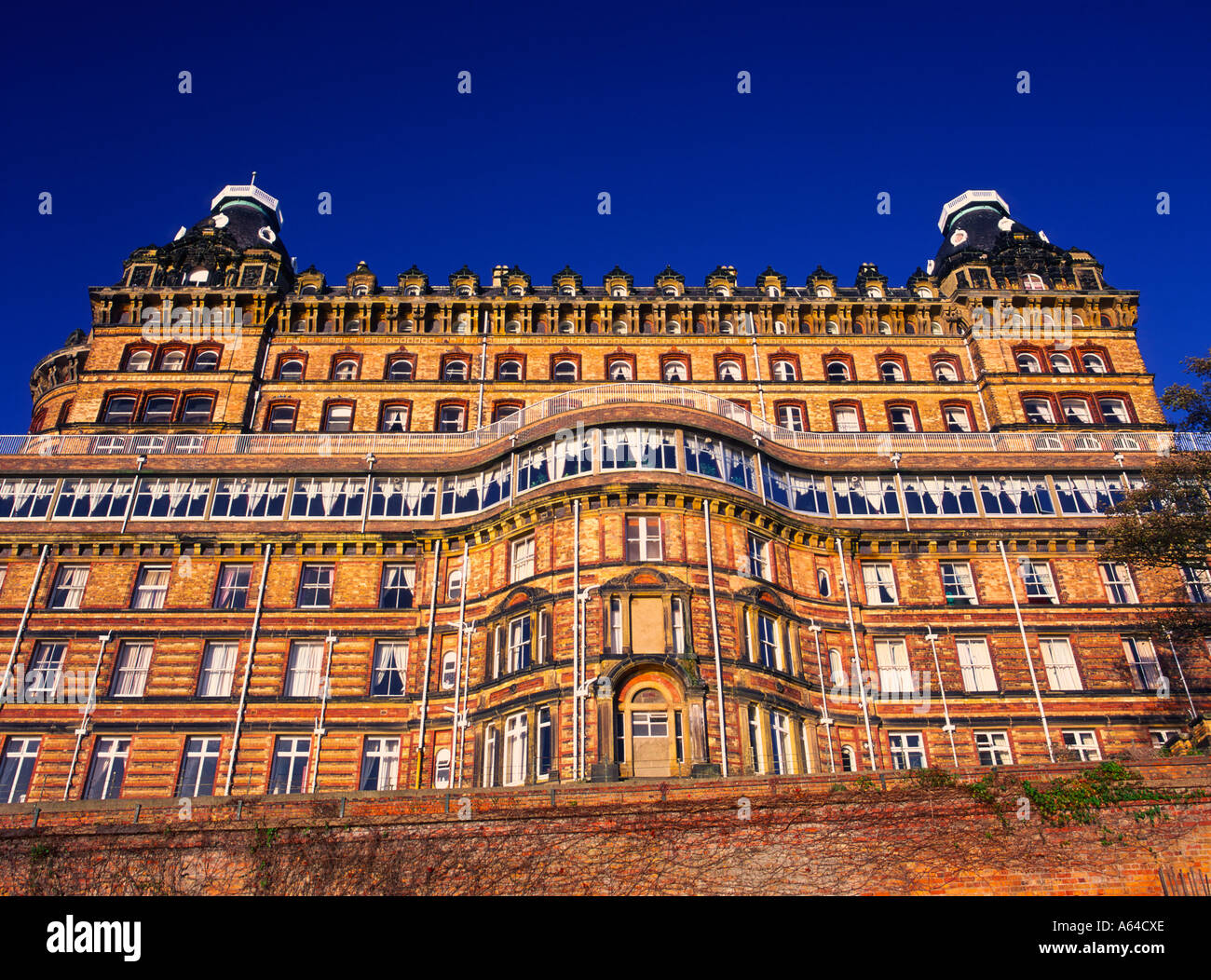 Das Grand Hotel in Scarborough Stockfoto