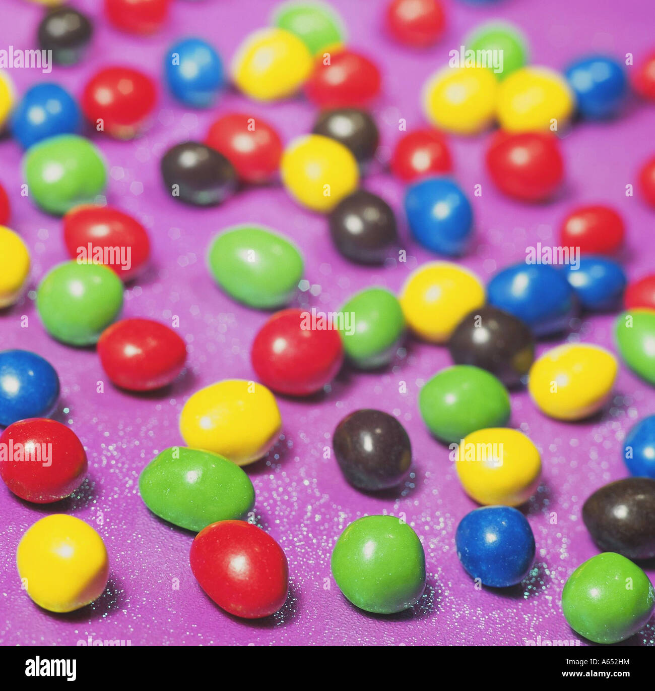 M und M Schokolade bedeckt Erdnüsse Stockfoto