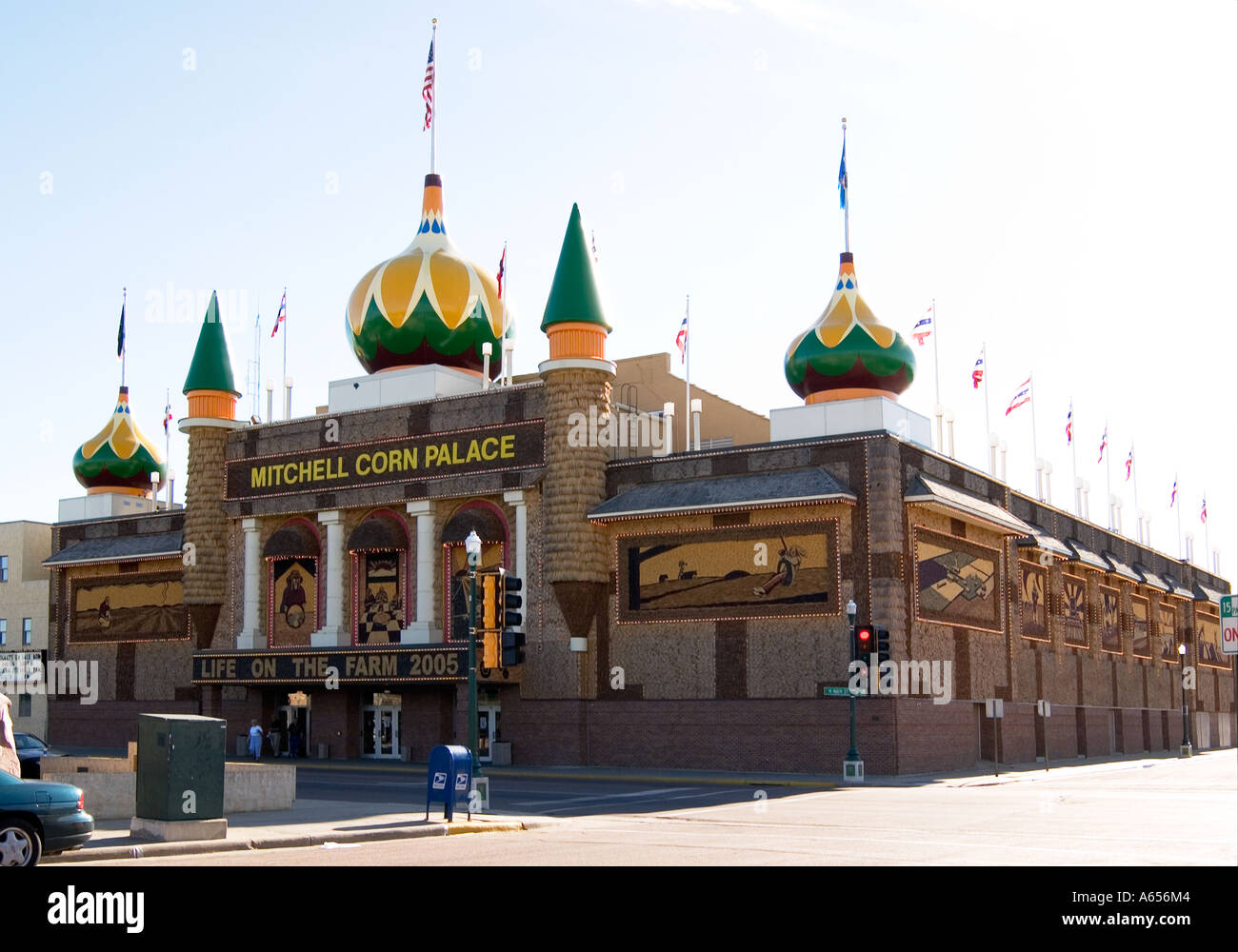 Mitchell Corn Palace Convention Center South Dakota USA Stockfoto