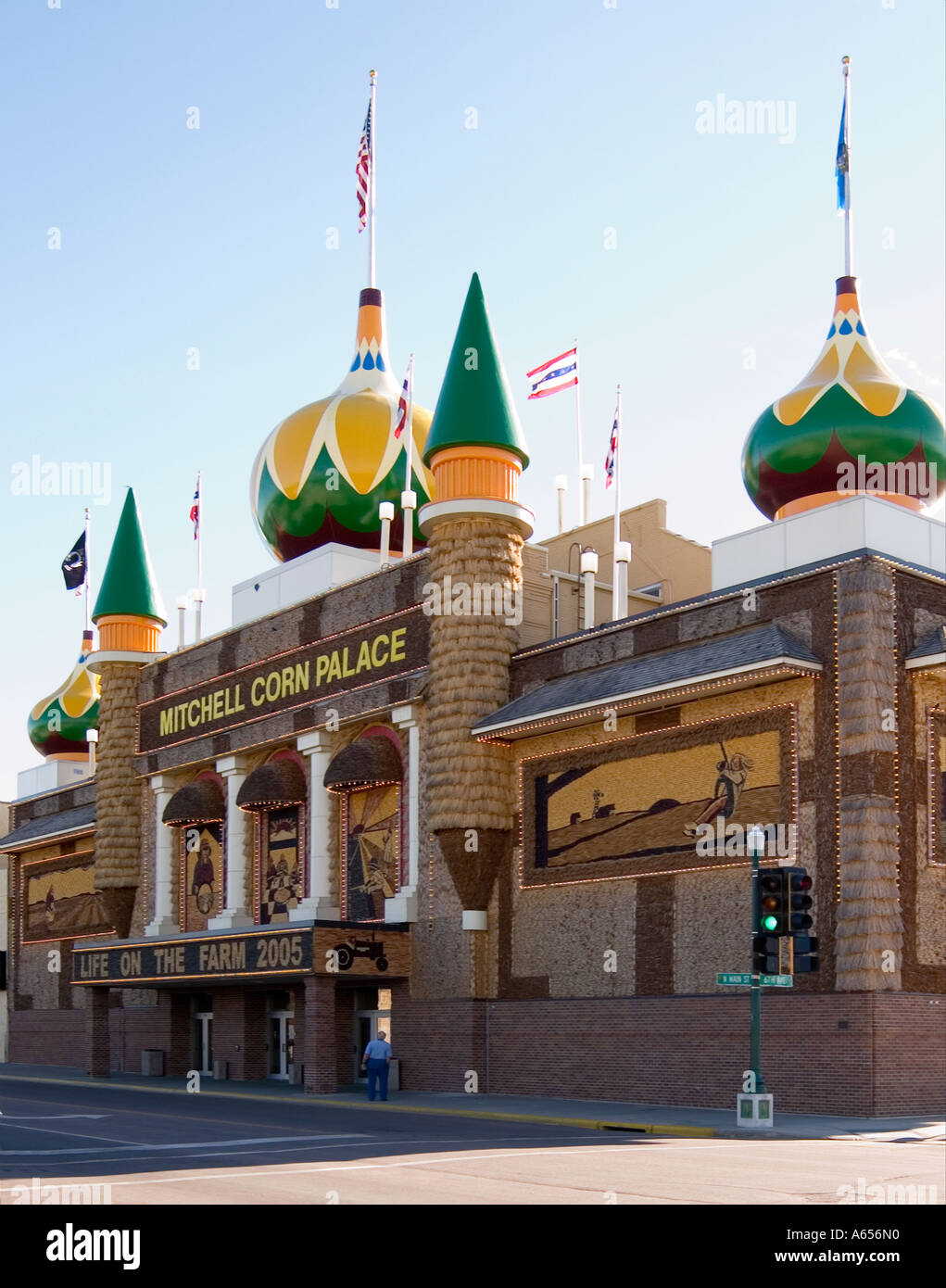 Mitchell Corn Palace Convention Center South Dakota USA Stockfoto